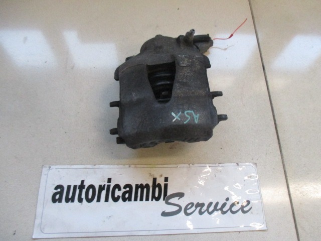 SPREDNJE LEVE ZAVORNE CELJUSTI  OEM N. 6Q0615123 ORIGINAL REZERVNI DEL VOLKSWAGEN POLO 9N R (2005 - 10/2009) BENZINA LETNIK 2009