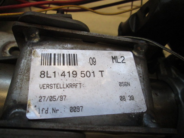 KOMPLET ODKLEPANJE IN VZIG  OEM N. KIT ACCENSIONE AVVIAMENTO  ORIGINAL REZERVNI DEL AUDI A3 MK1 8L 8L1 3P/5P (1996 - 2000) DIESEL LETNIK 1996