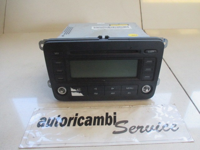 RADIO CD / OJACEVALNIK / IMETNIK HIFI OEM N. 316246 ORIGINAL REZERVNI DEL VOLKSWAGEN GOLF PLUS 5M1 521 MK1 (2004 - 2009) DIESEL LETNIK 2005