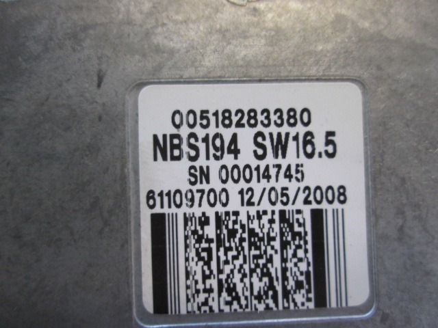 VOLANSKI DROG OEM N. 71740547 ORIGINAL REZERVNI DEL FIAT CROMA 194 MK2 R (11-2007 - 2010) DIESEL LETNIK 2008