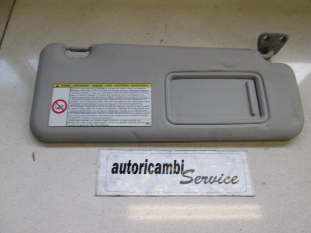 74310B1140B0 ALETTA PARASOLE LATERALE DESTRA DAIHATSU SIRION 1.3 B 64KW AUT 5P (2005) RICAMBIO USATO 