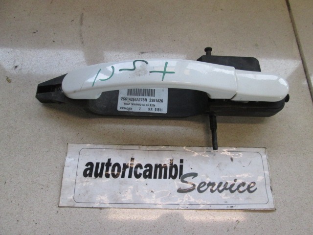 ZUNANJA KLJUKA ZADNJA LEVA VRATA OEM N. 2S61A26 ORIGINAL REZERVNI DEL FORD FIESTA JH JD MK5 R (2005 - 2008) DIESEL LETNIK 2008