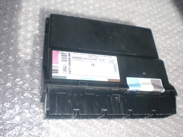 KONTROLA UDOBJA (BLUE & ME) OEM N. 1S7T15K600BB  ORIGINAL REZERVNI DEL FORD FOCUS DAW DBW DNW MK1 R BER/SW (2001-2005) DIESEL LETNIK 2002