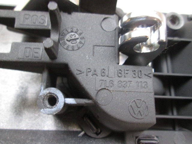 NOTRANJA KLJUKA  OEM N. 7L6837113 ORIGINAL REZERVNI DEL VOLKSWAGEN TOUAREG 7LA 7L6 7L7 MK1 (2002 - 2007)DIESEL LETNIK 2004