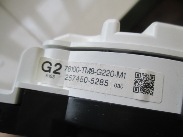 KILOMETER STEVEC OEM N. 78100TM8J11 ORIGINAL REZERVNI DEL HONDA INSIGHT ZE MK2 (2009 - 10/2013) IBRIDO (ELETRICO-BENZINA) LETNIK 2009