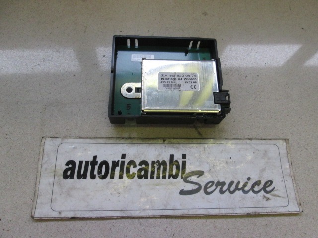 OJACEVALEC / ANTENA OEM N. A1698200475 ORIGINAL REZERVNI DEL MERCEDES CLASSE A W169 5P C169 3P (2004 - 04/2008) DIESEL LETNIK 2008