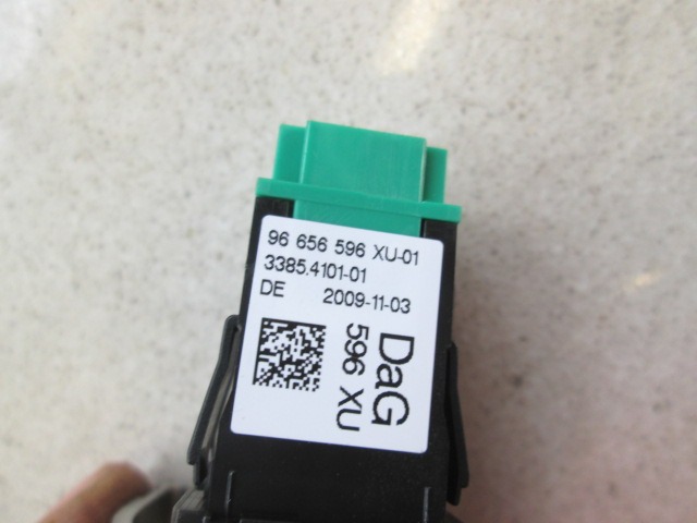 RAZLICNA STIKALA  OEM N. 96656596 ORIGINAL REZERVNI DEL CITROEN C3 MK2 SC (2009 - 2016) BENZINA LETNIK 2010
