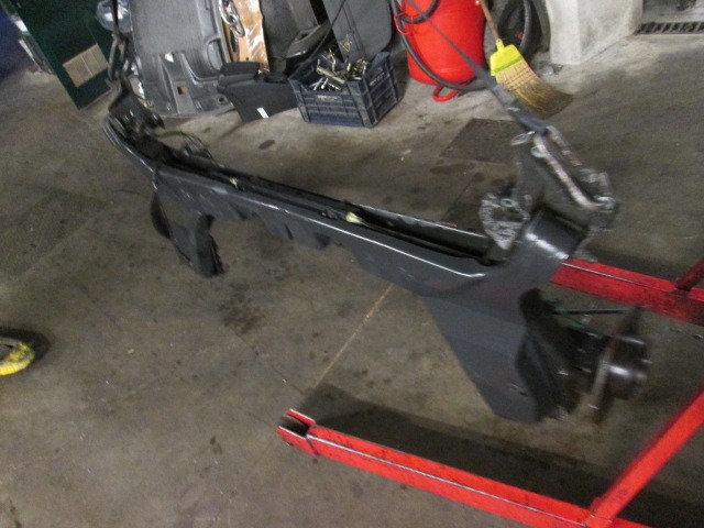 MOST ZADNJE OSI OEM N. 7701475149 ORIGINAL REZERVNI DEL RENAULT SCENIC/GRAND SCENIC JM0/1 MK2 (2003 - 2009) DIESEL LETNIK 2004