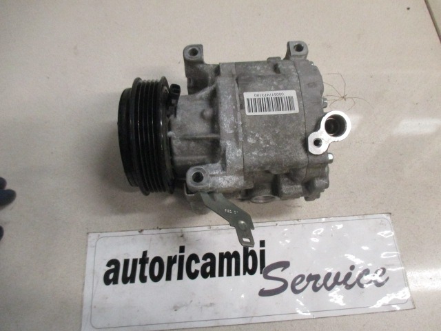 KOMPRESOR KLIME  OEM N. 51747318 ORIGINAL REZERVNI DEL FIAT BRAVO 198 (02/2007 - 2010) BENZINA/GPL LETNIK 2010