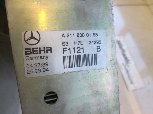 UPARJALNIK OEM N. A2118300158 ORIGINAL REZERVNI DEL MERCEDES CLASSE E W211 S211 BER/SW (03/2002 - 05/2006) DIESEL LETNIK 2004