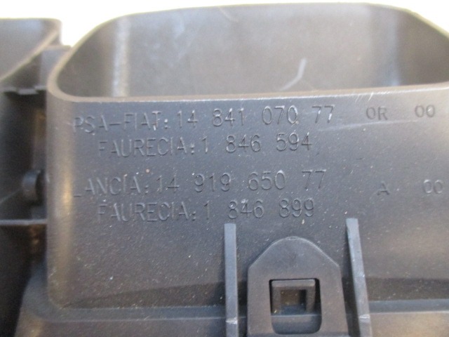 CENTRALNE PREZRACEVALNE SOBE  OEM N. 1484107077 ORIGINAL REZERVNI DEL LANCIA PHEDRA 179 (06/2002 - 2008) DIESEL LETNIK 2003
