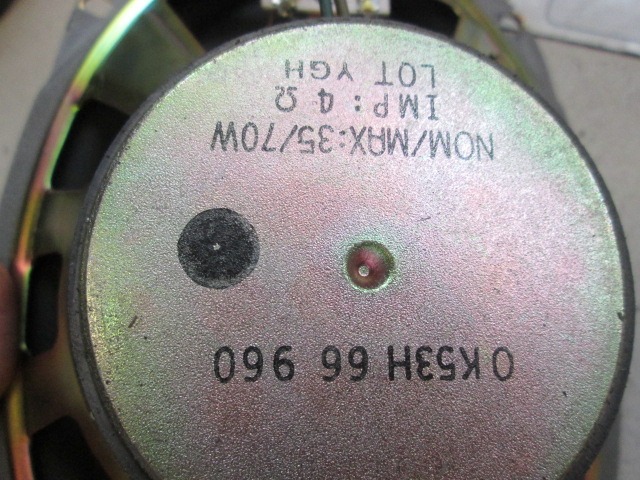 ZVOCNIKI OEM N. 0K53H66960 ORIGINAL REZERVNI DEL KIA CARNIVAL GQ MK1 (1998 - 2006)DIESEL LETNIK 2003