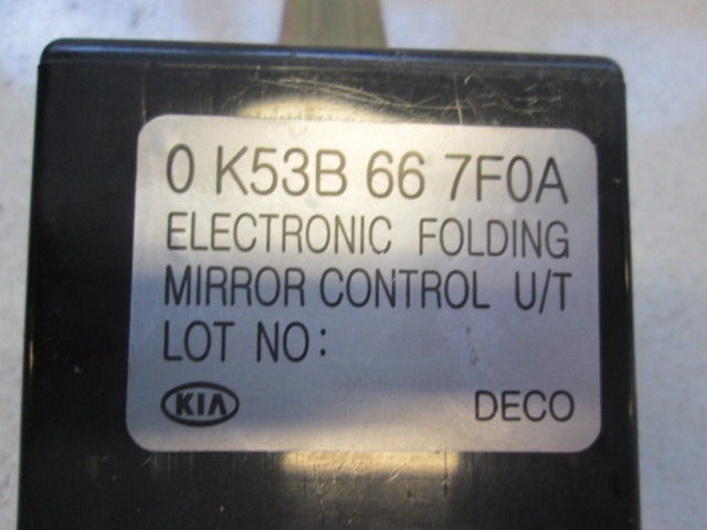 RAZNE KRMILNE ENOTE  OEM N. 0K53B667F0A ORIGINAL REZERVNI DEL KIA CARNIVAL GQ MK1 (1998 - 2006)DIESEL LETNIK 2003