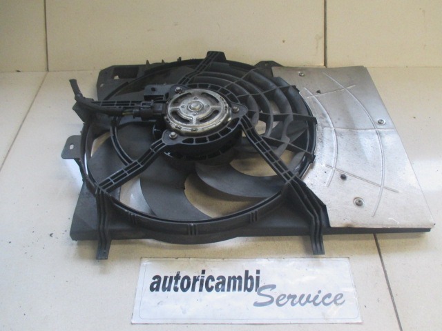 VENTILATOR HLADILNIKA OEM N. 1253H4 ORIGINAL REZERVNI DEL PEUGEOT 207 / 207 CC WA WC WD WK (2006 - 05/2009) DIESEL LETNIK 2007