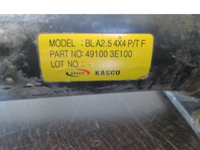 POGONSKA GRED SPREDAJ / ZADAJ OEM N. 4,91E+105 ORIGINAL REZERVNI DEL KIA SORENTO JC MK1 (2002 - 2009) DIESEL LETNIK 2004