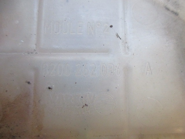 HLADILNA VODA ZA RADIJATORJE OEM N. 8200262036 ORIGINAL REZERVNI DEL RENAULT SCENIC/GRAND SCENIC JM0/1 MK2 (2003 - 2009) DIESEL LETNIK 2003