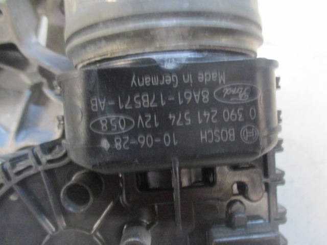 MOTORCEK PREDNJIH BRISALCEV OEM N. 8A6117B571AB ORIGINAL REZERVNI DEL FORD FIESTA CB1 CNN MK6 (09/2008 - 11/2012) DIESEL LETNIK 2010