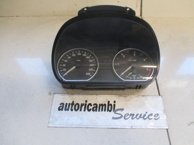 KILOMETER STEVEC OEM N. 9187330 ORIGINAL REZERVNI DEL BMW SERIE 1 BER/COUPE/CABRIO E81/E82/E87/E88 LCI R (2007 - 2013) DIESEL LETNIK 2010