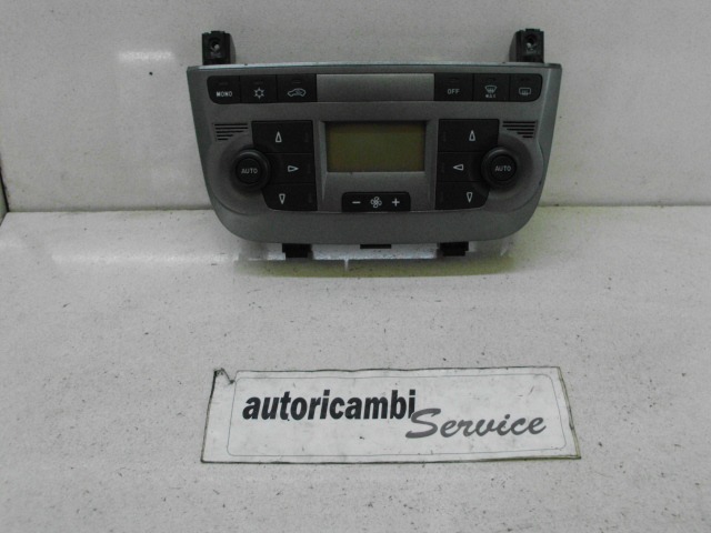 KONTROLNA ENOTA KLIMATSKE NAPRAVE / AVTOMATSKA KLIMATSKA NAPRAVA OEM N. 735484241 ORIGINAL REZERVNI DEL FIAT GRANDE PUNTO 199 (2005 - 2012) BENZINA LETNIK 2008