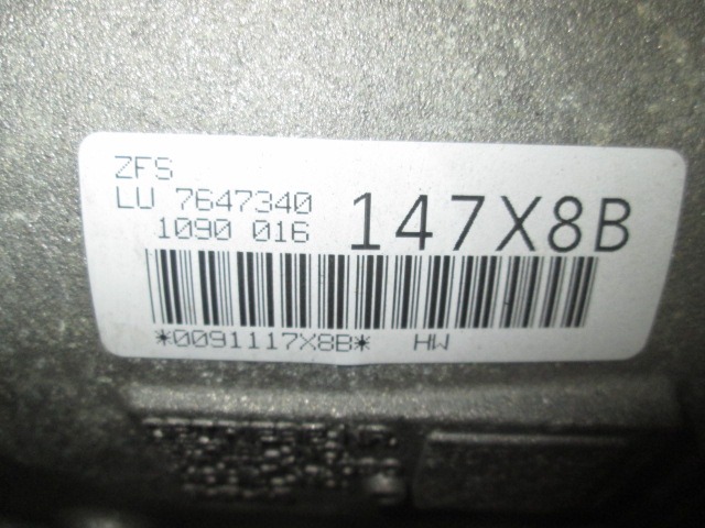 AVTOMATSKI MENJALNIK OEM N. 1090301432 ORIGINAL REZERVNI DEL BMW SERIE 3 F30/F31 BER/SW (2012 - 2019) DIESEL LETNIK 2013