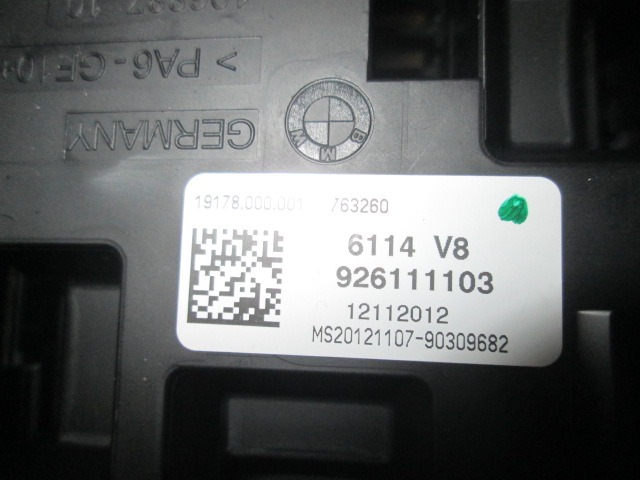 VAROVALKE/RELE' OEM N. 13112012 ORIGINAL REZERVNI DEL BMW SERIE 3 F30/F31 BER/SW (2012 - 2019) DIESEL LETNIK 2013