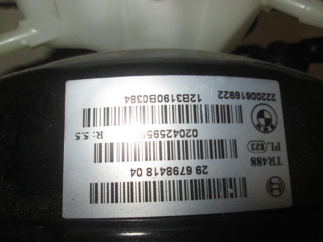 SERVO OJACEVALNIK ZAVOR S PUMPO OEM N. 22200616922 ORIGINAL REZERVNI DEL BMW SERIE 3 F30/F31 BER/SW (2012 - 2019) DIESEL LETNIK 2013