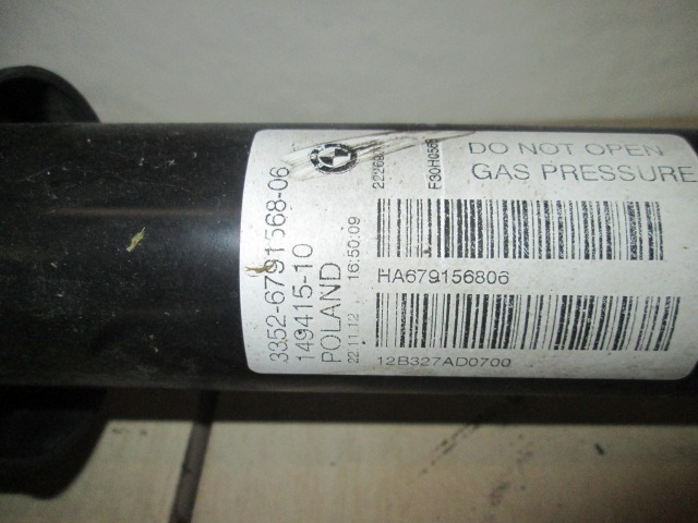 ZADNJI AMORTIZERJI OEM N. 8030151112 ORIGINAL REZERVNI DEL BMW SERIE 3 F30/F31 BER/SW (2012 - 2019) DIESEL LETNIK 2013