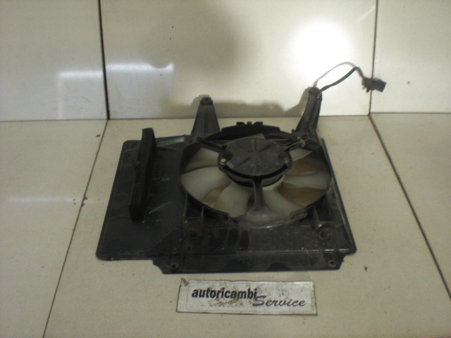 VENTILATOR HLADILNIKA OEM N. 6E0959455 ORIGINAL REZERVNI DEL VOLKSWAGEN POLO 9N R (2005 - 10/2009) DIESEL LETNIK 2007