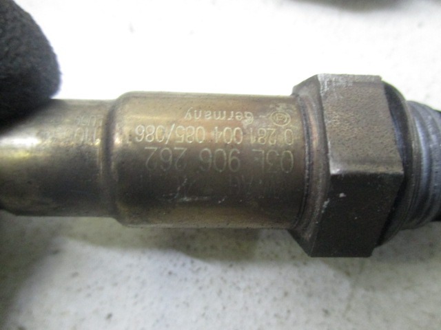 SONDA LAMBDA  OEM N. 03L906262 ORIGINAL REZERVNI DEL VOLKSWAGEN GOLF VI 5K1 517 AJ5 MK6 (2008-2012) DIESEL LETNIK 2011