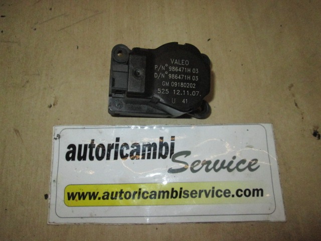 MOTORCEK OGREVANJA OEM N. 9180202 ORIGINAL REZERVNI DEL SAAB 9-3 YS3F MK2 BER/SW/CABRIO (2003 - 2006) DIESEL LETNIK 2004