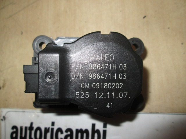 MOTORCEK OGREVANJA OEM N. 9180202 ORIGINAL REZERVNI DEL SAAB 9-3 YS3F MK2 BER/SW/CABRIO (2003 - 2006) DIESEL LETNIK 2004