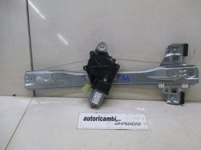 MEHANIZEM DVIGA ZADNJIH STEKEL  OEM N. 98810J3010 ORIGINAL REZERVNI DEL CHEVROLET CRUZE J300 J305 (2009 - 2019) BENZINA/GPL LETNIK 2011