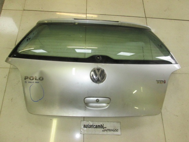 PRTLJAZNA VRATA OEM N. 6Q6827025R ORIGINAL REZERVNI DEL VOLKSWAGEN POLO 9N (10/2001 - 2005) DIESEL LETNIK 2003