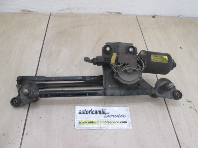 MOTORCEK PREDNJIH BRISALCEV OEM N. 981001C100 ORIGINAL REZERVNI DEL HYUNDAI GETZ TB (2002 - 02/2006) DIESEL LETNIK 2005