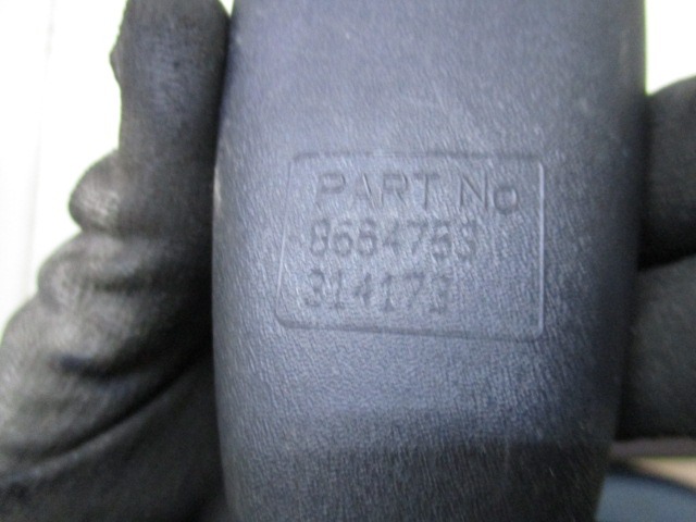 VARNOSTNI PAS OEM N. 8684755 ORIGINAL REZERVNI DEL VOLVO V50 545 (2004 - 05/2007) DIESEL LETNIK 2004