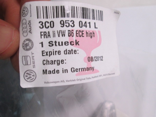 SPREDNJI INDIKATOR OEM N. 3C0953041L ORIGINAL REZERVNI DEL VOLKSWAGEN PASSAT B6 3C2 3C5 BER/SW (2005 - 09/2010)  DIESEL LETNIK