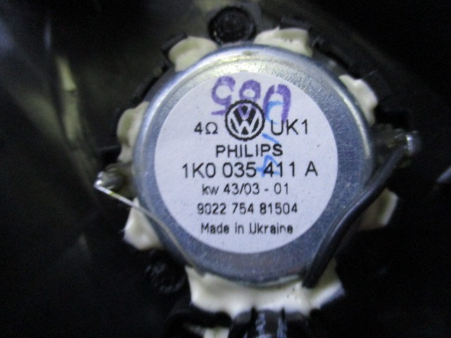 ZVOCNIKI OEM N. 1K0035411 ORIGINAL REZERVNI DEL VOLKSWAGEN GOLF V 1K1 1K5 MK5 BER/SW (02/2004-11/2008) DIESEL LETNIK 2004