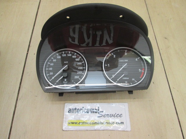 KILOMETER STEVEC OEM N. 470141419 ORIGINAL REZERVNI DEL BMW SERIE 3 BER/SW/COUPE/CABRIO E90/E91/E92/E93 LCI R (2009 - 2012) DIESEL LETNIK 2008