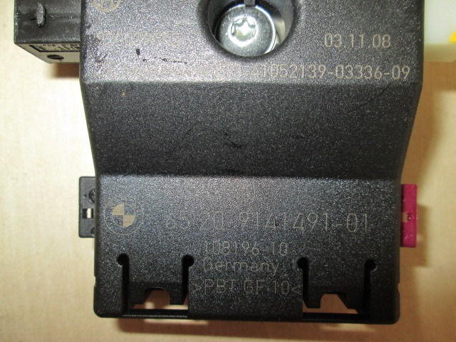 OJACEVALEC / ANTENA OEM N. 10819610 ORIGINAL REZERVNI DEL BMW SERIE 3 BER/SW/COUPE/CABRIO E90/E91/E92/E93 LCI R (2009 - 2012) DIESEL LETNIK 2008