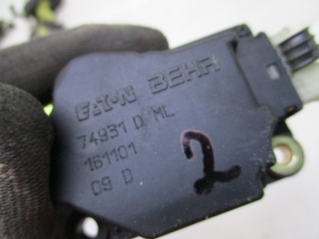 MOTORCEK OGREVANJA OEM N. 749312 ORIGINAL REZERVNI DEL VOLVO V70 MK2 285 (2000 - 2007) DIESEL LETNIK 2002