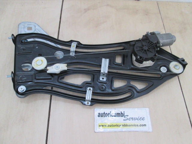 MEHANIZEM DVIGA ZADNJIH STEKEL  OEM N. 9680072480 ORIGINAL REZERVNI DEL PEUGEOT 207 / 207 CC WA WC WD WK (2006 - 05/2009) BENZINA LETNIK 2009