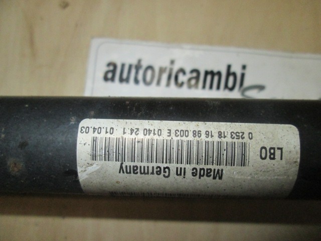 LEVA ZADNJA POGONSKA GRED  OEM N. 0253181698003E ORIGINAL REZERVNI DEL PORSCHE CAYENNE 9PA MK1 (2003 -2008) BENZINA LETNIK 2003