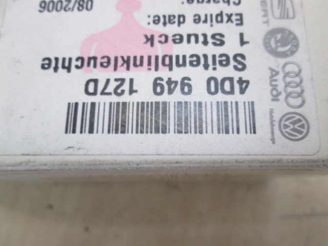 SPREDNJI INDIKATOR OEM N. 4D0949127B ORIGINAL REZERVNI DEL AUDI A4 B5 BER/SW (1994 - 12/2000) DIESEL LETNIK