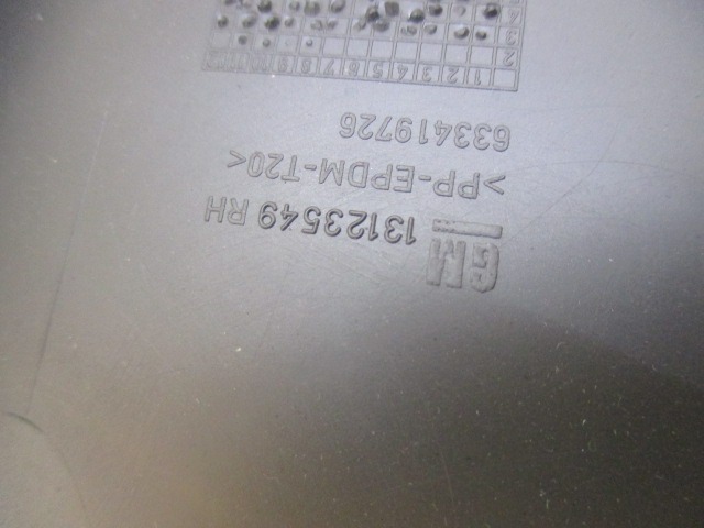 VRATNI PANEL OEM N. PNPDTOPMERIVAAX03MV5P ORIGINAL REZERVNI DEL OPEL MERIVA A X03 (2003 - 2006) BENZINA LETNIK 2006