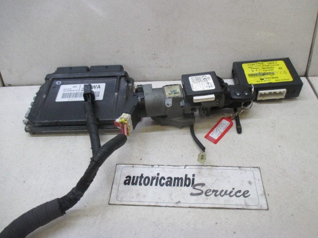 KOMPLET ODKLEPANJE IN VZIG  OEM N. 18530 KIT ACCENSIONE AVVIAMENTO ORIGINAL REZERVNI DEL CHEVROLET KALOS T200 (2005 - 2008) BENZINA LETNIK 2006