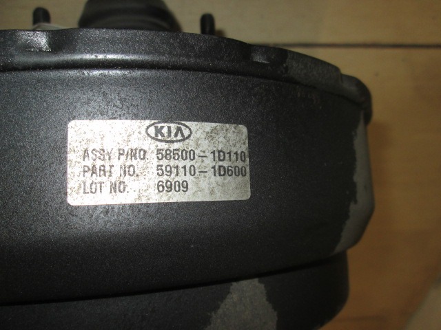 SERVO OJACEVALNIK ZAVOR S PUMPO OEM N. 58500-1D110 ORIGINAL REZERVNI DEL KIA CARENS UN MK3 (2006 - 2013) DIESEL LETNIK 2008