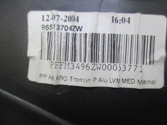 VRATNI PANEL OEM N. PNPSTCTC3MK1BR5P ORIGINAL REZERVNI DEL CITROEN C3 / PLURIEL MK1 (2002 - 09/2005) DIESEL LETNIK 2005