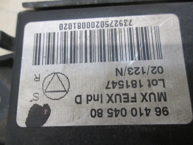 RACUNALNIK KSENONSKIH ZAROMETOV OEM N. 964104580 ORIGINAL REZERVNI DEL PEUGEOT 607 9D 9U (1999 - 2005) BENZINA LETNIK 2002