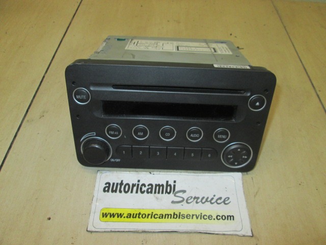 RADIO CD / OJACEVALNIK / IMETNIK HIFI OEM N. 7646302316 ORIGINAL REZERVNI DEL ALFA ROMEO 159 939 BER/SW (2005 - 2013) DIESEL LETNIK 2008